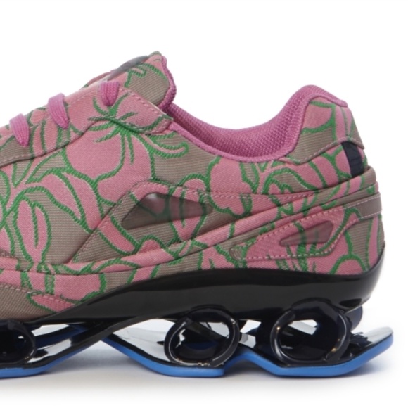 Adidas x Raf Simons Bounce Pink Sneaker - Picture 9 of 9